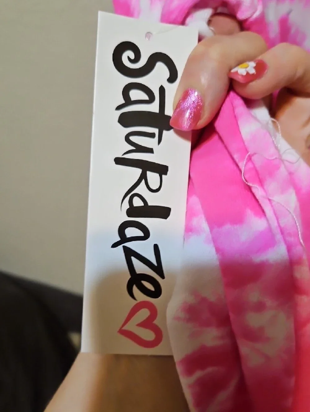 Pink Tie-Dye Hoodie and Jogger Set